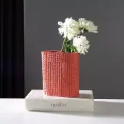 Handcrafted Resin Riot of Colour Vase Pink Color Home Décor