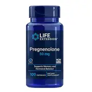 Life Extension Pregnenolone, 50 mg, 100 caps (Pack of 1)