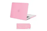 MacBook Pro 16 inch Case 2021-2024 M2 A2780 A2485 M1 A2991 A3403 A3186 Pro/Max Hard Shell Case Keyboard Cover Pink
