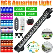 20CM-70CM Aquarium Light RGBW Light Modes Sunrise and sunset timing settings AU