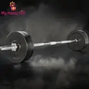 Everfit 28KG Barbell Weight Set Plates Bar Bench Press Exercise Home Gym 168cm