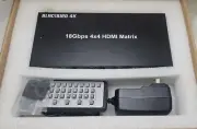 MONOPRICE BLACK BIRD 4K 18GBPS 4 X 4 HDMI MATRIX #43623