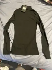 Brave Soul Roll Neck Top Black S Freepost D18