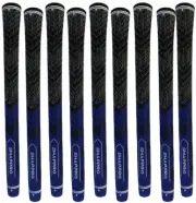 SHAPPRO Dual Compound Cord MIDSIZE Golf Grips - Pride Blue - Set of 9 - NEW