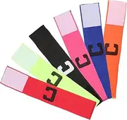 CORHAD Sports Bands Soccer Professional 6pcs Elastic Arm Bands Unique Sport Symbol Comfortable for Football and Basketball Players