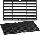 Grill Cooking Grates Grid 2-Pack Cast Iron Replacement 15.5" For Dyna Glo BBQ