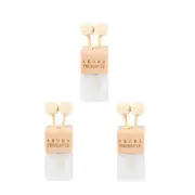 3 Pcs Auto Perfume Diffuser Bottle Fragrance Bottle Car Essential Oils Diffuser