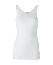 James Perse Ribbed Daily Tank Top 1,2,3 White