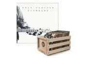 Crosley Record Storage Crate & Eric Clapton Slowhand 35th Anniversary - Vinyl Album Bundle