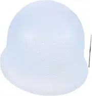 FOMIYES Silicone Hair Dye Cap Highlighting Cap Hair Highlights Cap Highlight Hair Color Hair Frosting Cap Silicone Highlight Hair Cap Hairdressing Tools Highlights Cap Sky-blue