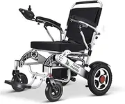 Lightweight Foldable Wheelchairs,Power Motorized Electric Wheel Chair, Comfortable Remote Control Mobility Aid Suitable for Traveling