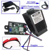 4500mW Laser Head Engraving Module 450nm Blu-ray w/TTL Wood Marking Cutting Tool