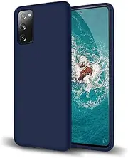 ZUSLAB Galaxy S20 FE 5G 2020 Case Nano Silicone Shockproof Gel Rubber Bumper Protective Cover for Samsung - Cobalt Blue