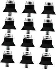 [Generic] 12 Pieces Soccer Boot Cleats M5 Replacements Easy to Use Threading Screw Comfortable Rugby Shoes Studs Football Boot Studs Attachments
