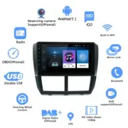 Android For Subaru Impreza Car GPS Navigation Support Mirror Link WIFI Head Unit (for: Subaru)