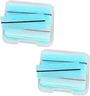 BELLIFFY 2 Boxes Self Adhesive Eyelash Strips of Lash Adhesive Strips Easy Application for False Eyelashes Comfortable Wear Replacement for Eyeliner Bulk Supply for Daily Use