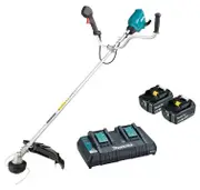 Makita DUR369APT2 - 36V (18Vx2) Brushless U-Handle Line Trimmer Kit (2 x 5.0Ah)