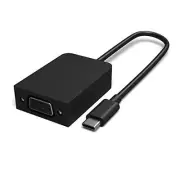 Microsoft Surface USB-C to VGA Adapter Black - Compatible w/ Surface Book 2 only