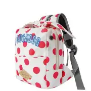 Touchdog Rabbit Ears Picnic Dog Bag - Polka Dot