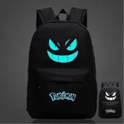 New Pokmon Backpack Luminous School Bag For Boys Girls Students Travel Bag Waterproof Wear-resistant Mochilas