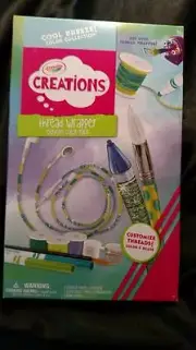 New Crayola Creations Thread Wrapper Custom Color Pack - Cool Breeze Collection