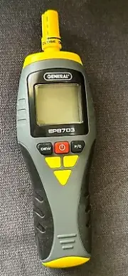TEMPERATURE-HUMIDITY METER 14° TO 122° F