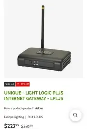 Unique - Light Logic Plus Internet Gateway - LPLUS