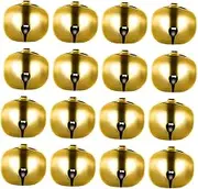 TEMPNAP 60Pcs Compact Craft Bells Decorative Xmas Bells Delicate DIY Accessories for Christmas Tree Home Kitchen and