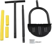 Lawn Edger, Steel Saw Tooth Garden Edger, Garden Edger, Lawn Edging Tool, Lawn Trimming Shovel, Garden Trimming Tool, Handheld Lawn Edger for Courtyards