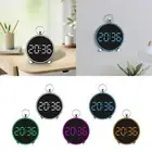 Digital Alarm Clock Desktop Wall Hanging Calendar for Bedside Dorm Office