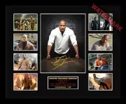 THE ROCK DWAYNE JOHNSON LIMITED EDITION OF 100 ONLY SIGNED & FRAMED MEMORABILIA