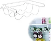 Set of 2 Universal Fridge Bottle Holders for 4 Bottles for Large Refrigerators