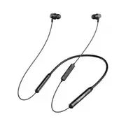 QE07 Wireless Earphone Bluetooth-compatible 5.0 Noise Reduction Silicone High Clearly Good Sound Effect Inear Headphone - Black