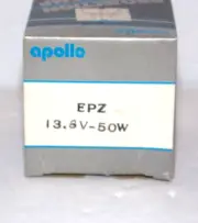 Apollo EPZ Projection Lamp New but old stock 13.8V 50W