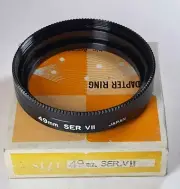 49mm to SERIES 7 Vii Lens Filter Holder Adapter Metal Ring 49mm-SER7 49-S-7 NOS