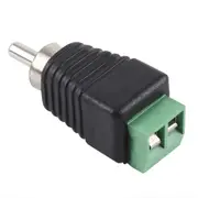 30Pcs DC Power to RCA Male Adapter Connector
