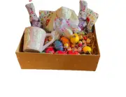 Easter Hamper Cadbury Red Tulip Mug Plush Bunny &more