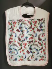 Adult Bib Clothing Protector, Dignity Bib, Dribble Bib, Cherries and Berries