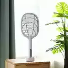 Electric Fly Swatter 3.7V Bug Zapper Racket 2 in 1 Fly Swatter with 1200mAh Bat