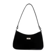 NEW Serenade Leather Allura Patent Leather Bag W/RFID Black
