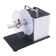 Barcode self-adhesive label rewinder, paper rewinder clothing label recycling