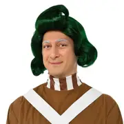 Oompa Loompa Green Wig - Adult