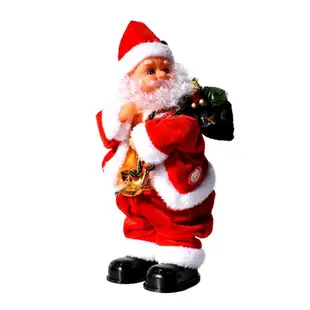 Electric Santa Claus Singing Dancing Doll Ornament Kids Toy