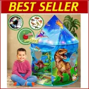 Vibrant Dino Adventure Play Tent - Roar Sounds and Remote-Controlled Lights