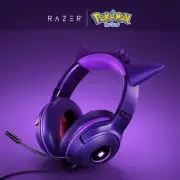New Razer x Pokémon Gengar Kraken V3 X Wired Headset Headphone Gift