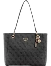 [Guess] Noelle Noel Tote Bag Small in Coal Logo