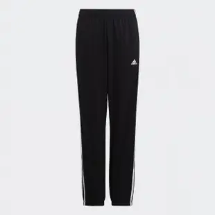 【adidas 愛迪達】長褲 大童 男童 女童 運動褲 亞規 U 3S WOVEN PANT 黑 HR6334