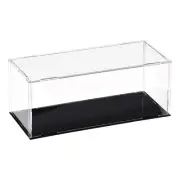 25x10x10cm Acrylic Clear Display Box Dustproof Protection Showcase Collectibles