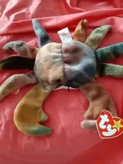 Ty Beanie Baby - "CLAUDE" the Crab 1996 - Multiple Errors (K)