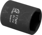 Sunex 317M 3/8-Inch Drive 17-Mm Impact Socket